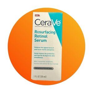 CeraVe Brightening Resurfacing Retinol Serum For Post Acne 1 oz